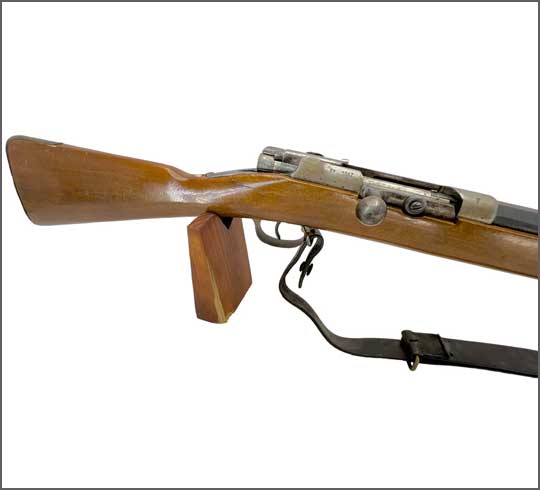 antique Mauser 71/84 rifle close-up